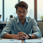 "Develop Effective Cybersecurity Training for Non-Technical Staff with Our Expert Guidance" "A non-technical staff member sits at a desk surrounded by cybersecurity training materials, hands poised on a keyboard with a mix of curiosity and determination."