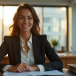 "Mastering Career Advancement Strategies: How to Create a Winning Resume and Elevate Your Professional Growth" "A young professional woman sits confidently at a desk, surrounded by natural light, conveying self-assurance and pride in her future-proof skills."